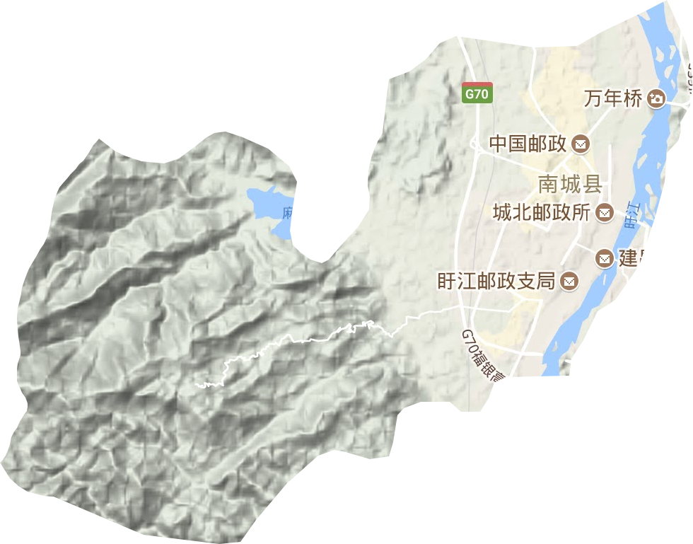 建昌鎮地形圖