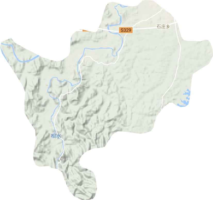 石莊鄉地形圖