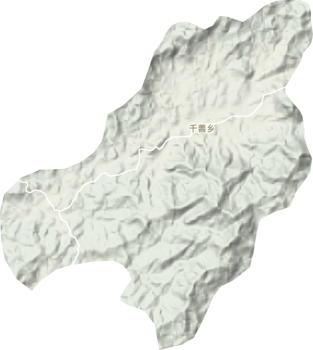 千善鄉地形圖