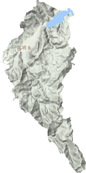英將鄉地形圖