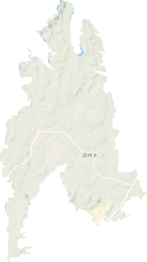 團林鄉地形圖