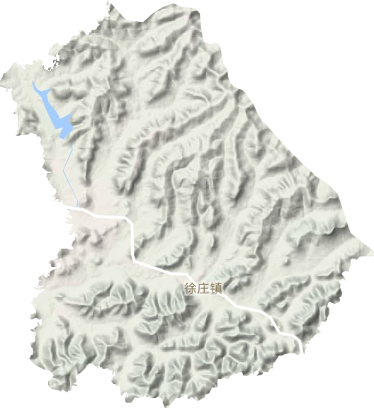 徐莊鎮地形圖