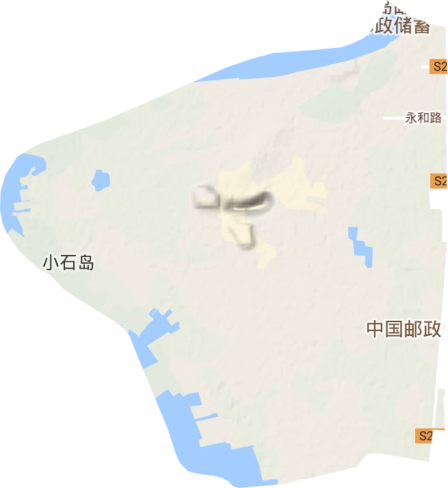 金倉街道地形圖