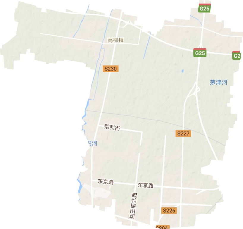 青州經濟開發區管理委員會地形圖