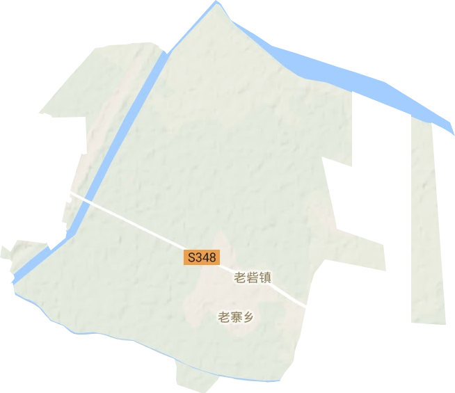 老砦鎮(zhèn)地形圖