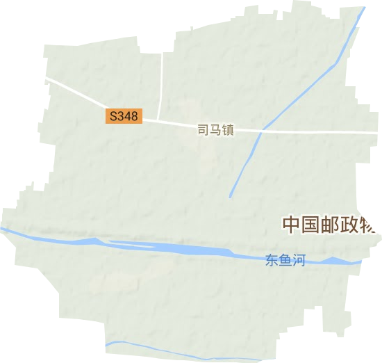 司馬鎮地形圖