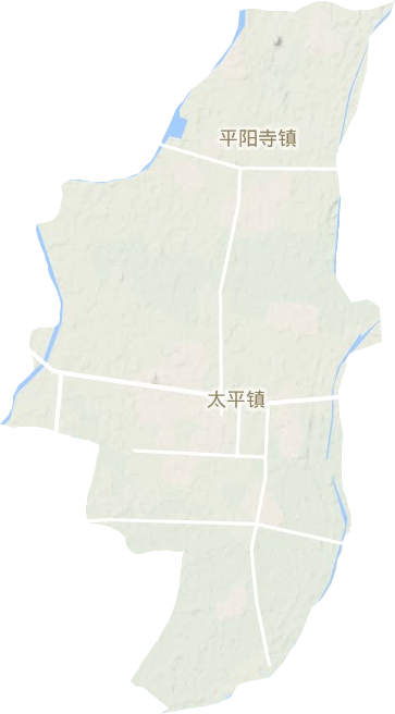 太平鎮地形圖