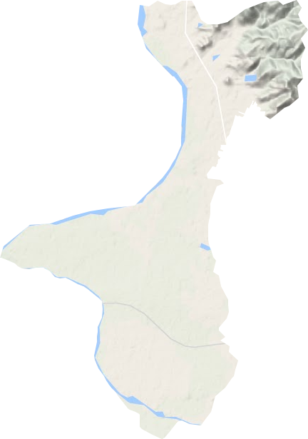 房村鎮地形圖