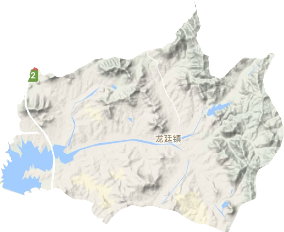 龍廷鎮地形圖