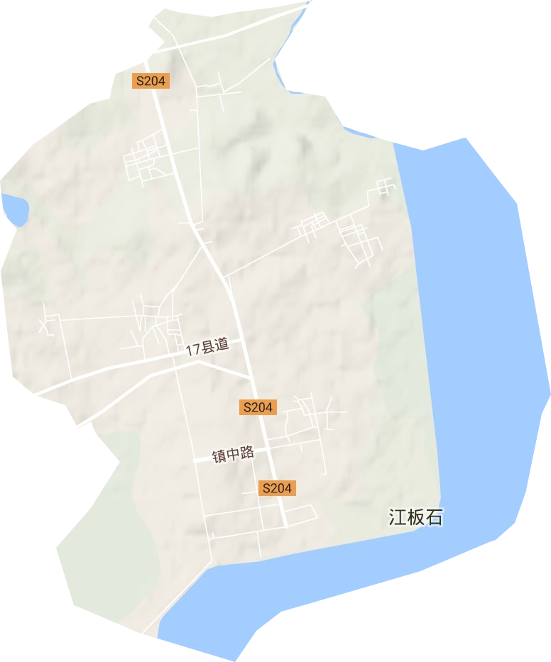 埠口港管理委員會地形圖
