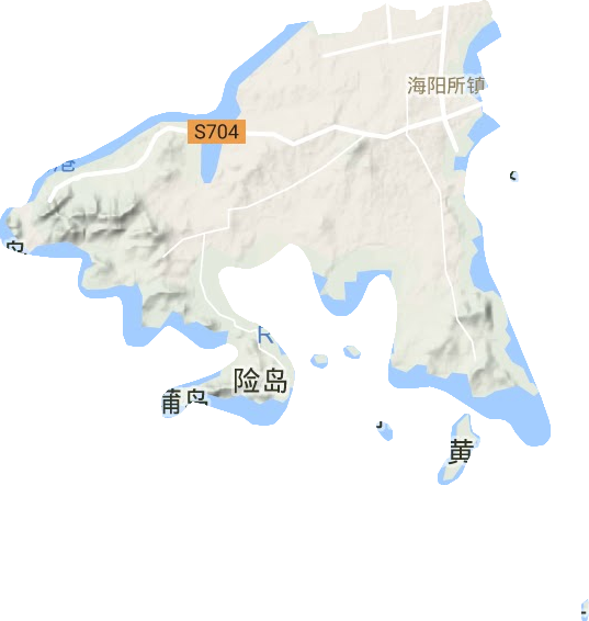 海陽所鎮地形圖