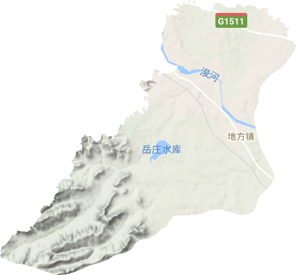 地方鎮(zhèn)地形圖