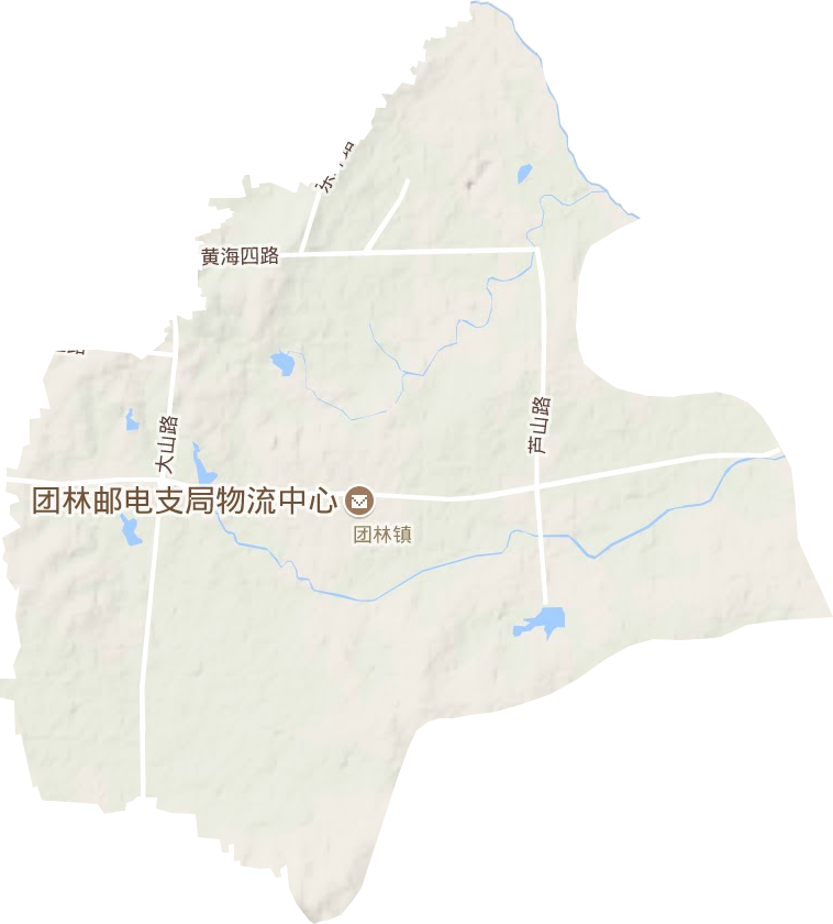 團林鎮地形圖