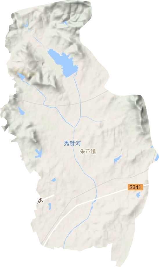 朱蘆鎮地形圖