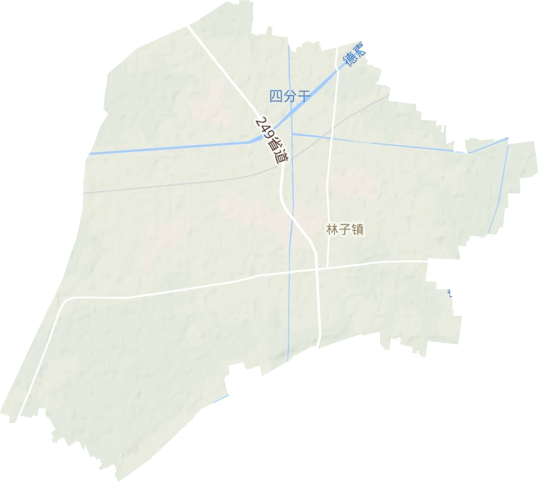 林子鎮地形圖