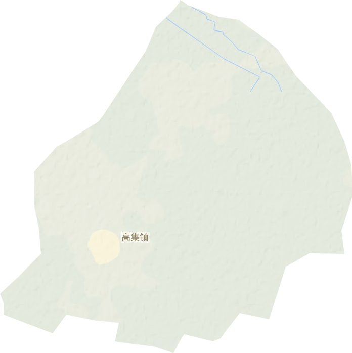 高集鎮地形圖