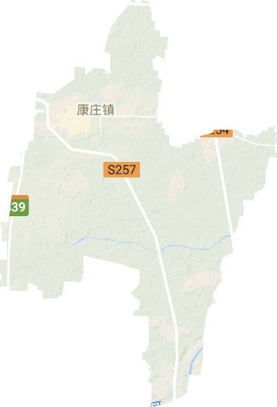 康莊鎮地形圖