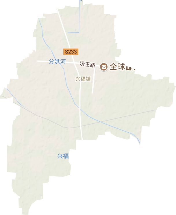 興福鎮(zhèn)地形圖