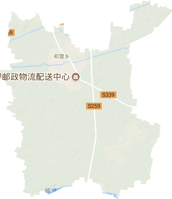 鄭營鎮地形圖