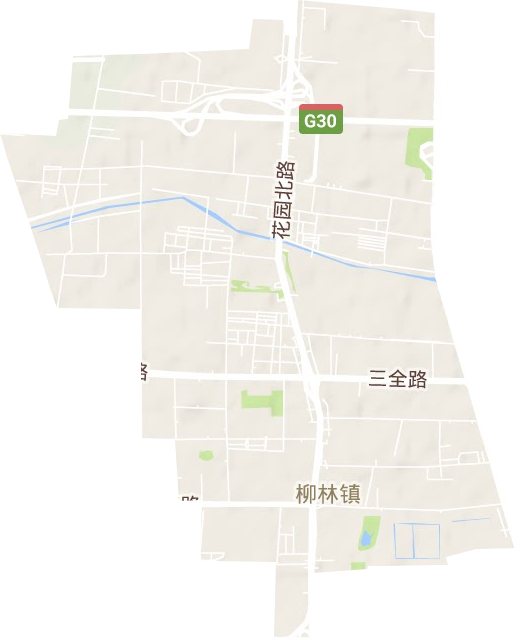 國基路街道地形圖