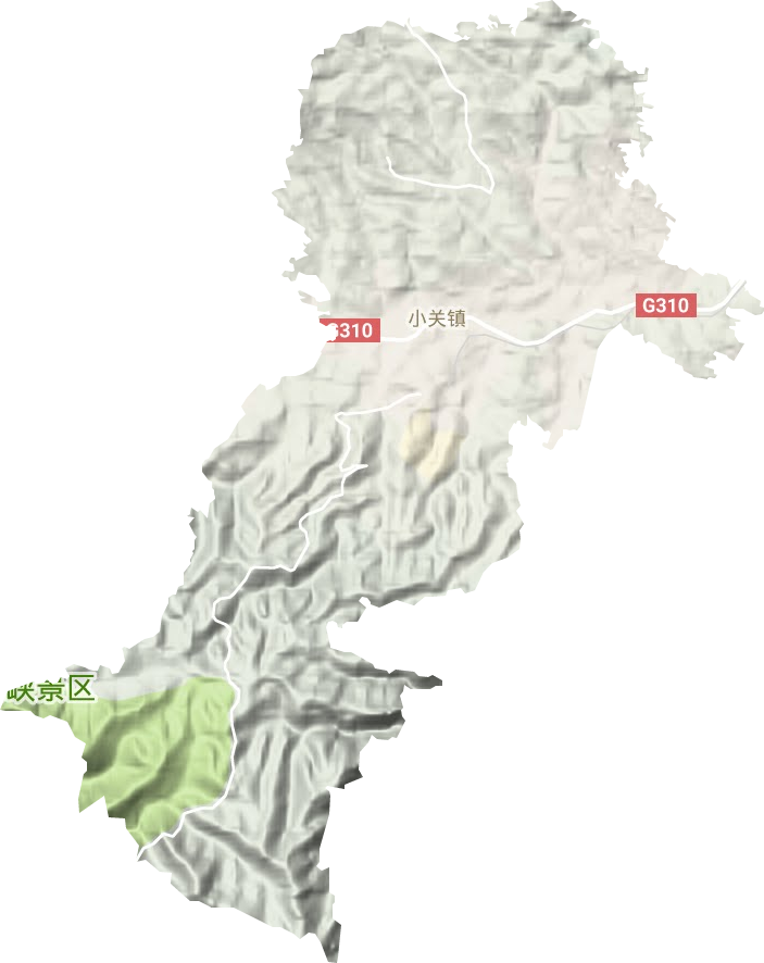 小關鎮地形圖