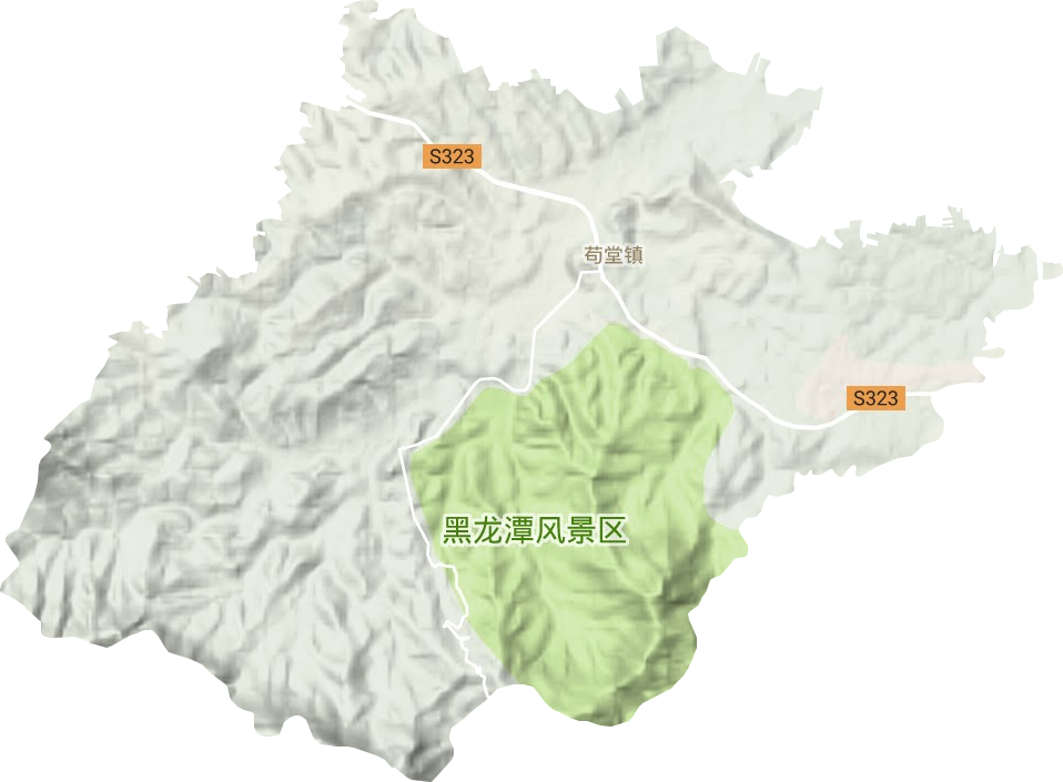 茍?zhí)面?zhèn)地形圖