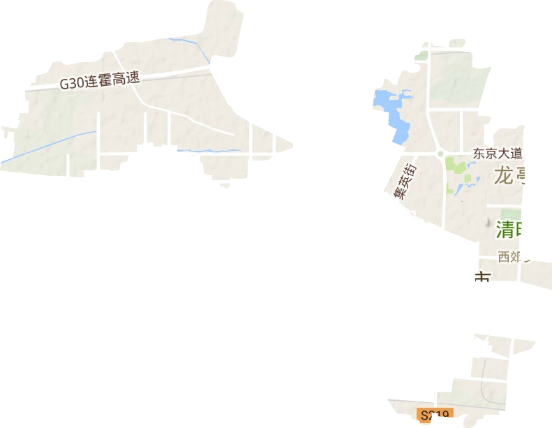 西郊鄉地形圖