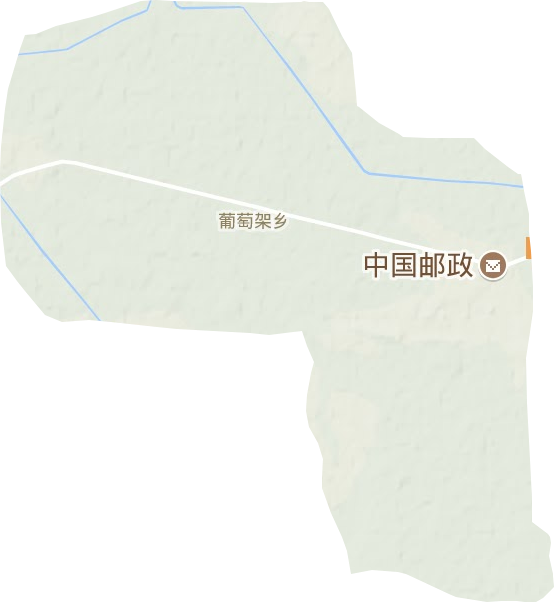 葡萄架鄉地形圖