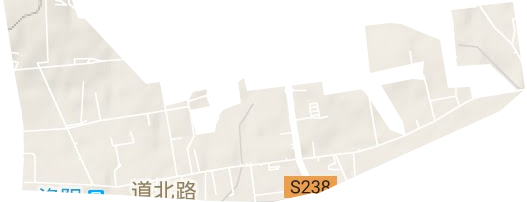 道北路街道地形圖