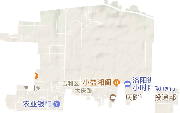 大慶路街道地形圖