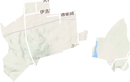 龍門鎮(zhèn)地形圖