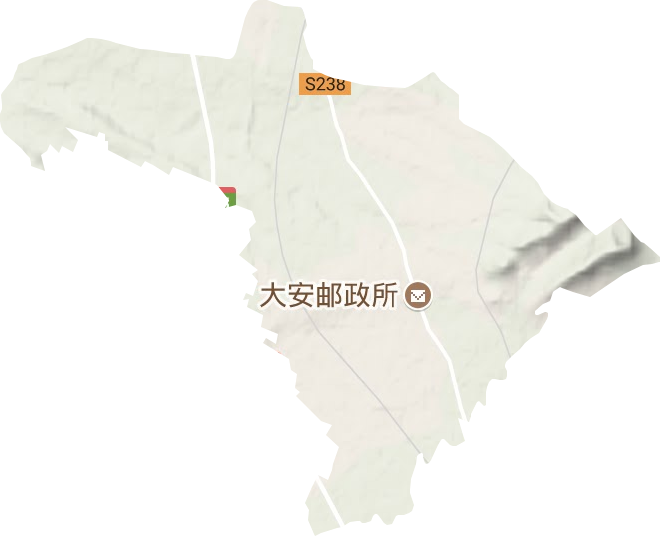 大安工業園區地形圖