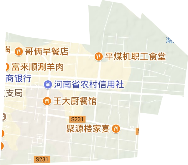 東城街道地形圖