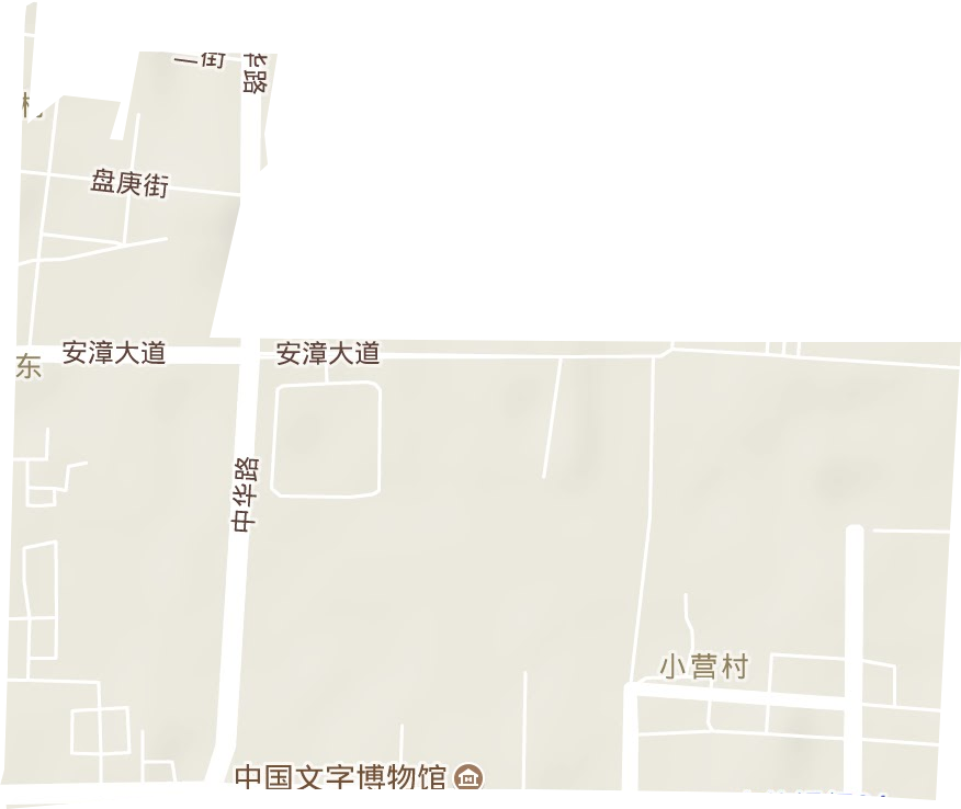 曙光路街道地形圖