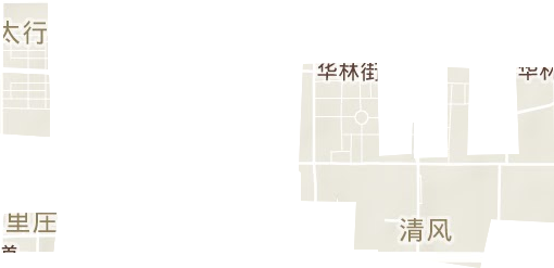 太行小區(qū)街道地形圖