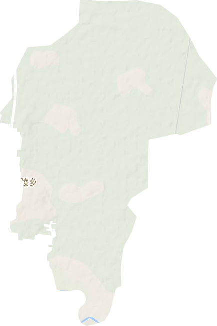 韓陵鎮地形圖