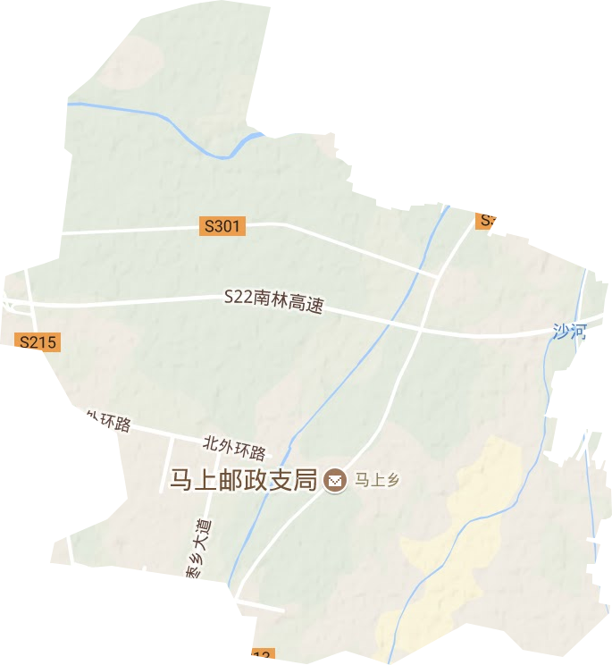 馬上鄉地形圖