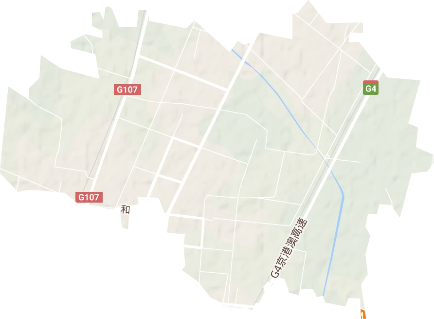 橋盟街道地形圖