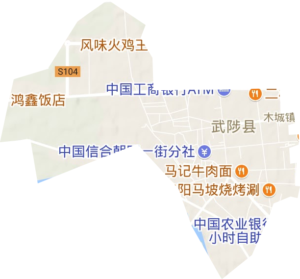 木城街道地形圖