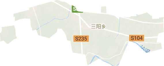 三陽鄉地形圖