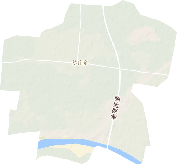 陳莊鄉地形圖