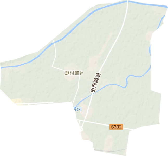 顏村鋪鄉(xiāng)地形圖