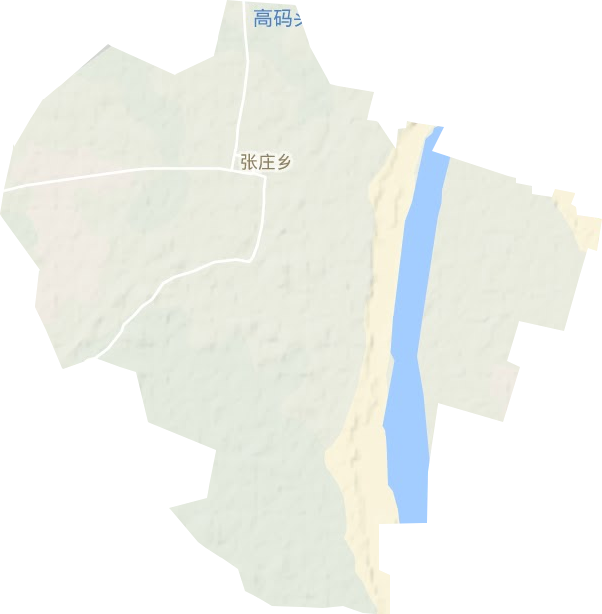 張莊鄉(xiāng)地形圖