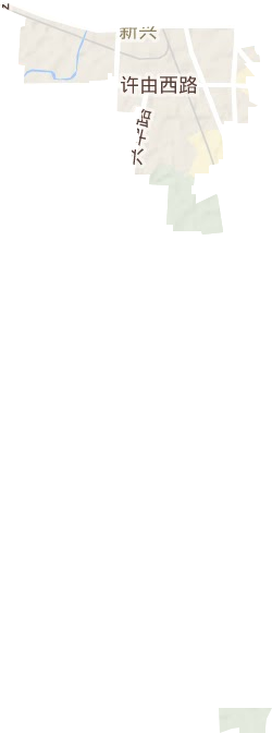 新興街道地形圖
