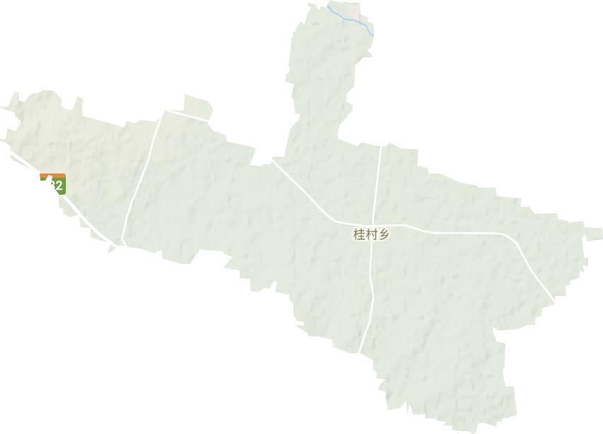 桂村鄉地形圖