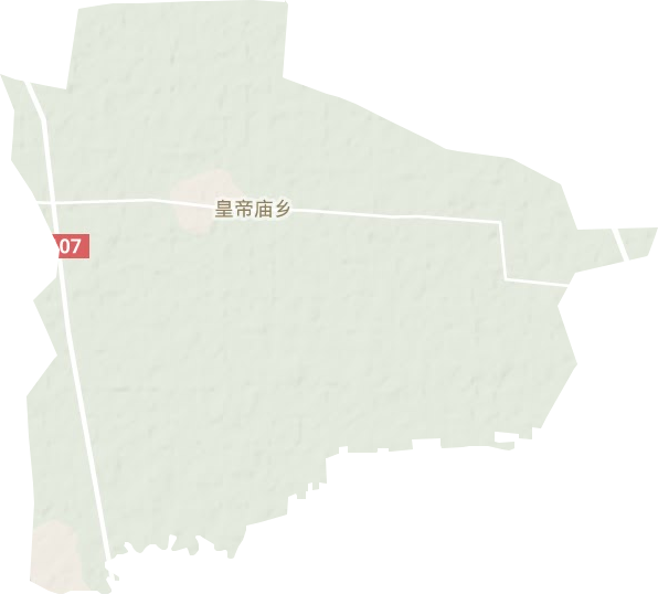皇帝廟鄉地形圖