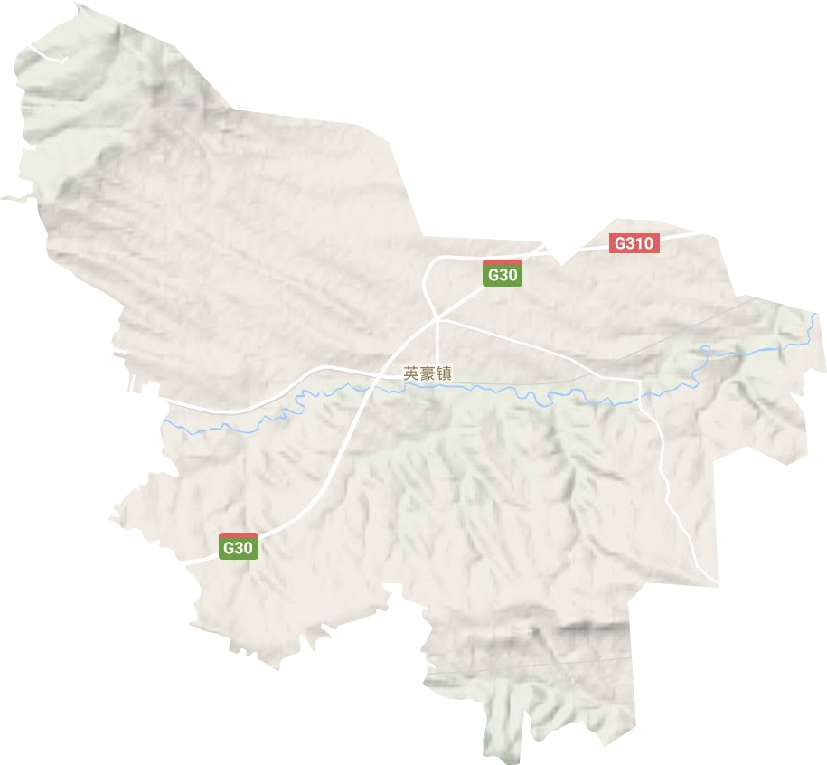 英豪鎮地形圖