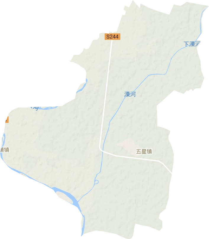五星鎮地形圖