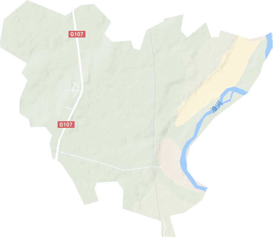 城陽城址保護區地形圖