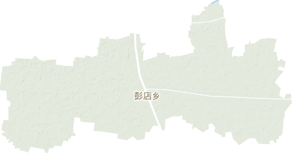 彭店鄉地形圖